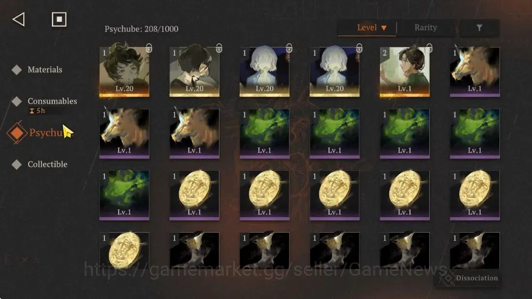 Reverse: 1999 Accounts GLOBAL|Lv52|14*6Crew(2Limit)|JiuNiangziP5+psy,Pape image 9