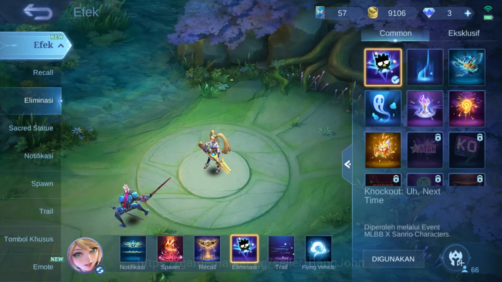 Mobile Legends: Bang Bang Accounts Hero 66 | skin 108 | prime granger | sanrio floryn image 10