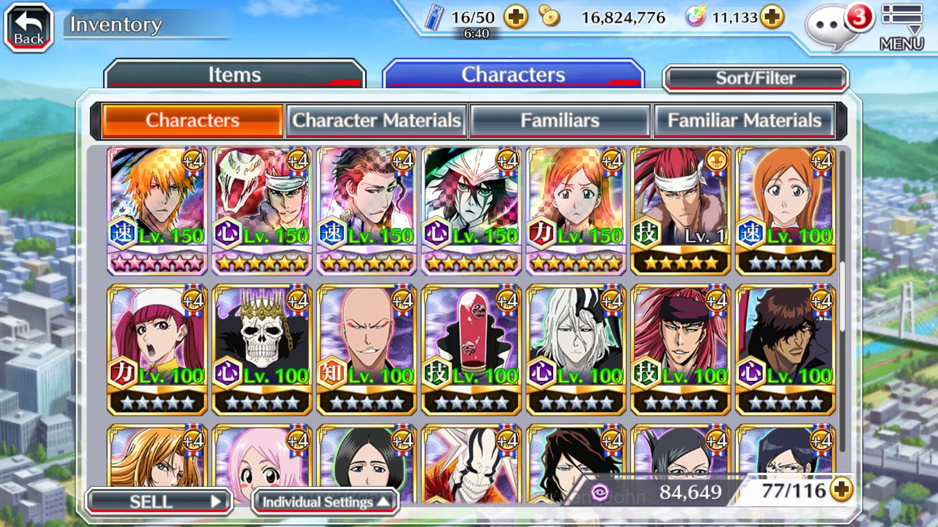 Bleach: Brave Souls Accounts Others GLOBAL]11K Orb+Fresh All 8