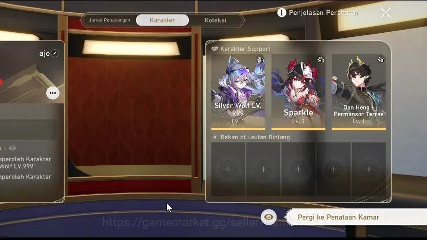Honkai Star Rail Accounts Asia|TL 4|2 Golden Companion Spirit|4 Limited| Sil image 2