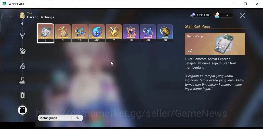 Honkai Star Rail Accounts Asia|TL 4|2 Golden Companion Spirit|4 Limited| Sil image 7