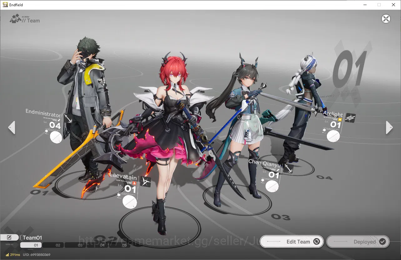 Arknights: Endfield Accounts NA/EU Lv2|Day 1 Login|1 Meta SSR (Laevatain)+6SR Operators|Male MC|GrypLink|Take Mail|CheckSS 2