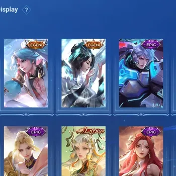 Honor of Kings Accounts Rare Skin Global|73S 50H|Legend Allain|Legend Consort Yu|Epic Arthur|Epic Cai Yan|Epic