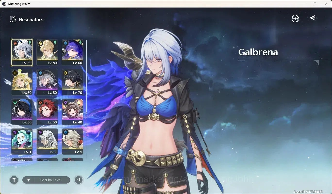 Wuthering Waves Accounts Others SEA|UL 54|Rank 6|4 Char Limited [Galbrena Rc2,Luuk Herssen Rc3]+Sign,Lucilla,Rebecca | Mc 2