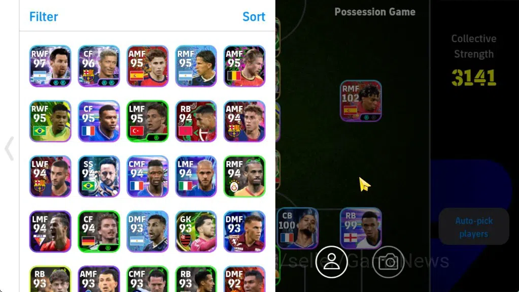 eFootball Accounts Android|Epic Romario,Carles Puyol,Raul,S.Gerrard,E image 2