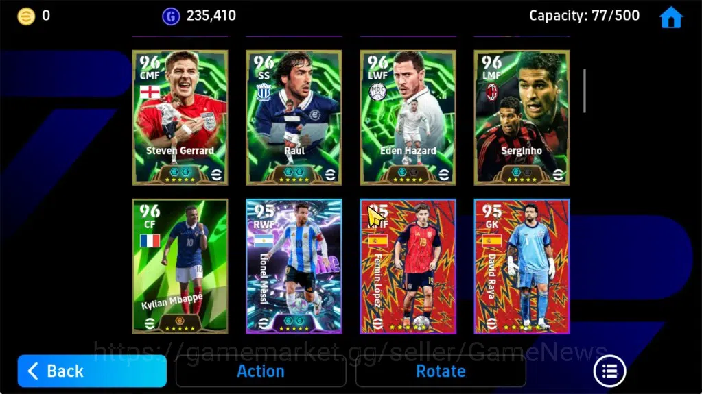 eFootball Accounts Android|Epic Romario,Carles Puyol,Raul,S.Gerrard,E image 5