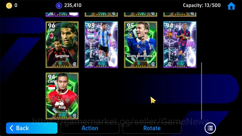 eFootball Accounts Android|Epic Romario,Carles Puyol,Raul,S.Gerrard,E image 8