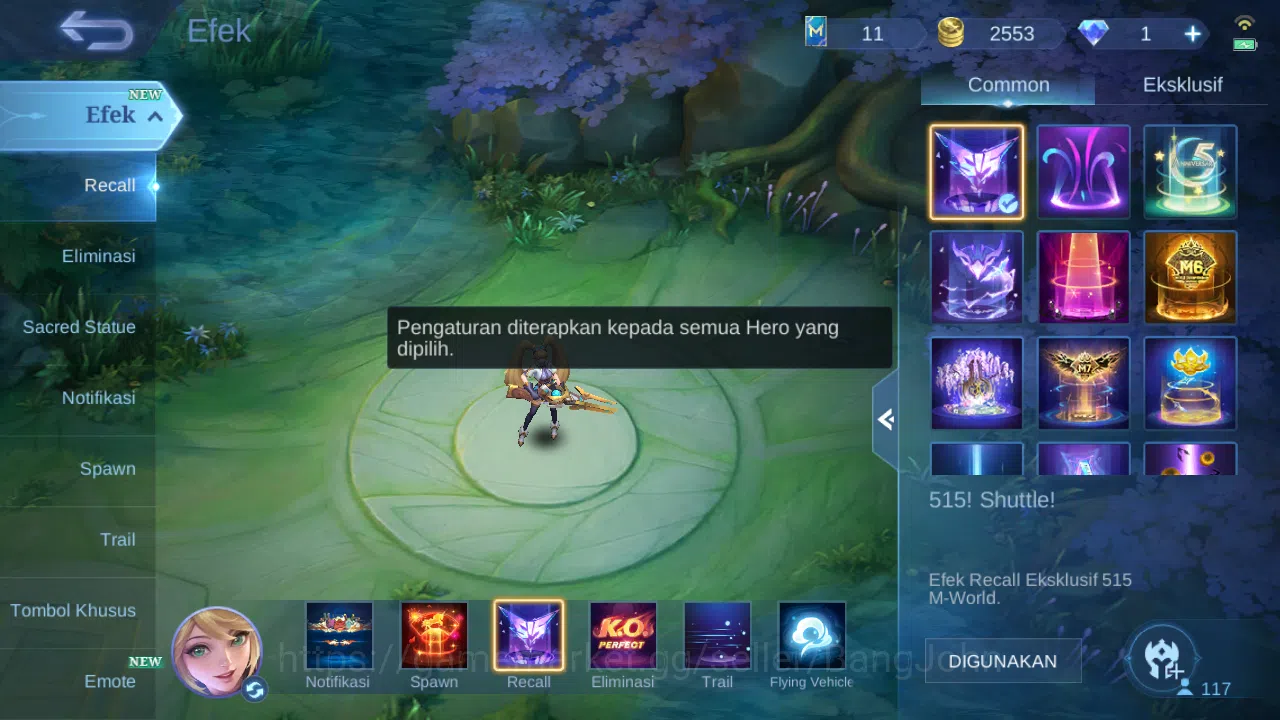 Mobile Legends: Bang Bang Accounts Others Hero 117 Skin 234 | Transformers Granger, Roger | CC Badang | Luckybox Haya 11