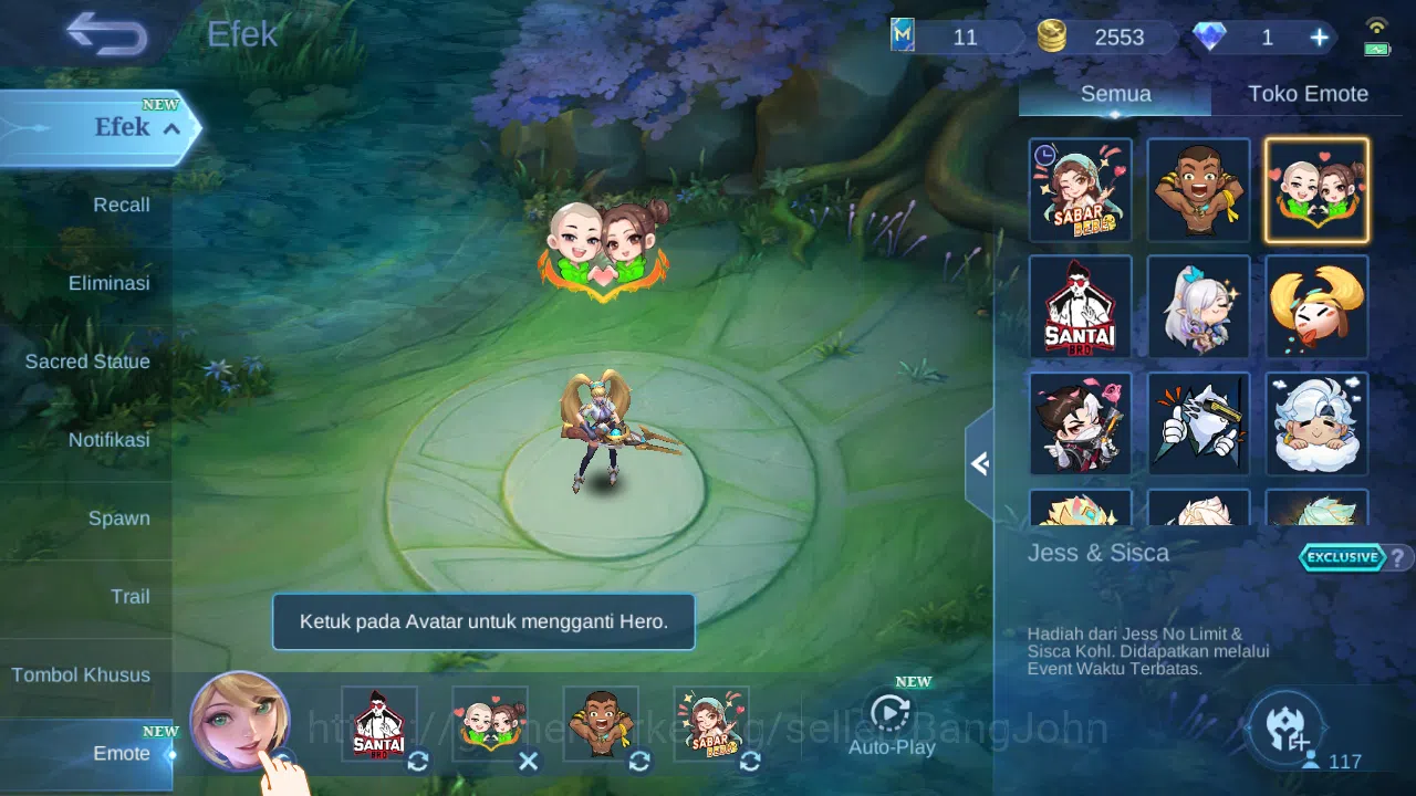 Mobile Legends: Bang Bang Accounts Others Hero 117 Skin 234 | Transformers Granger, Roger | CC Badang | Luckybox Haya 12