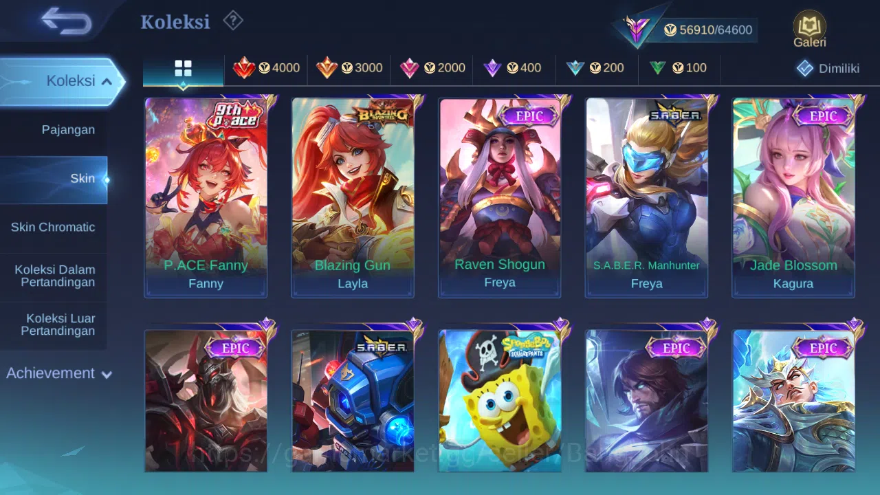 Mobile Legends: Bang Bang Accounts Others Hero 117 Skin 234 | Transformers Granger, Roger | CC Badang | Luckybox Haya 5