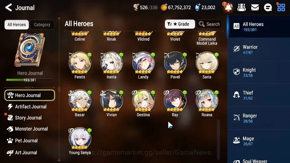 Epic Seven Accounts GLOBAL Unverif|New Era|18 ML(Rhianna&Luciella,Har  image 11
