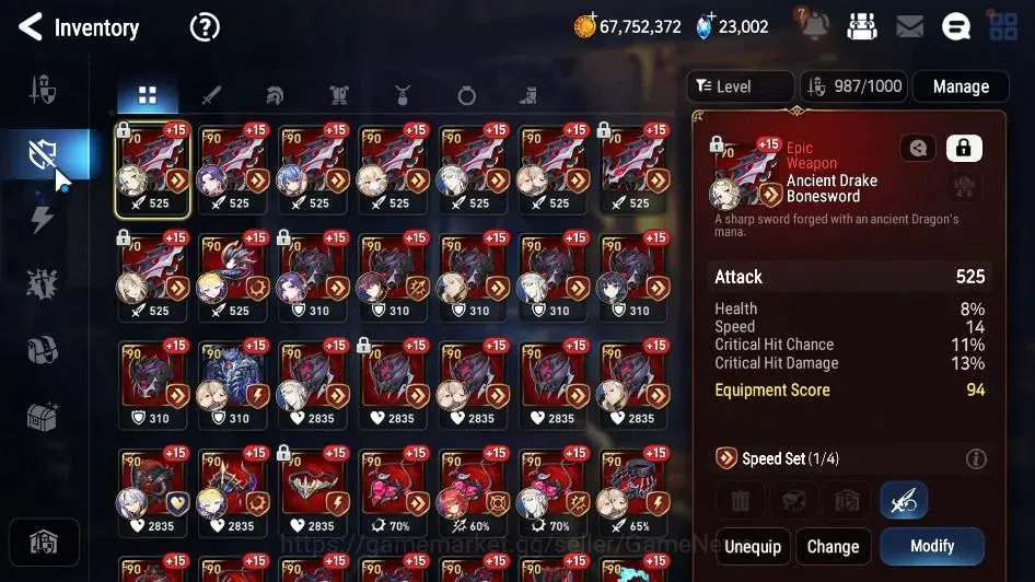Epic Seven Accounts GLOBAL Unverif|New Era|18 ML(Rhianna&Luciella,Har  image 16