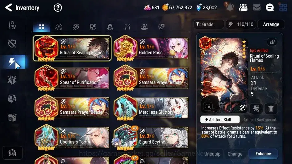 Epic Seven Accounts GLOBAL Unverif|New Era|18 ML(Rhianna&Luciella,Har  image 17