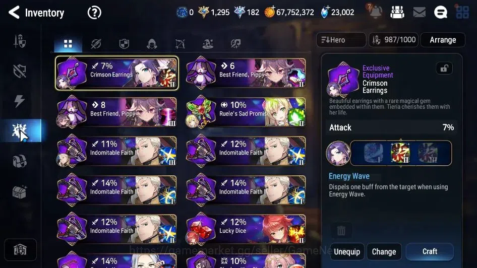 Epic Seven Accounts GLOBAL Unverif|New Era|18 ML(Rhianna&Luciella,Har  image 18