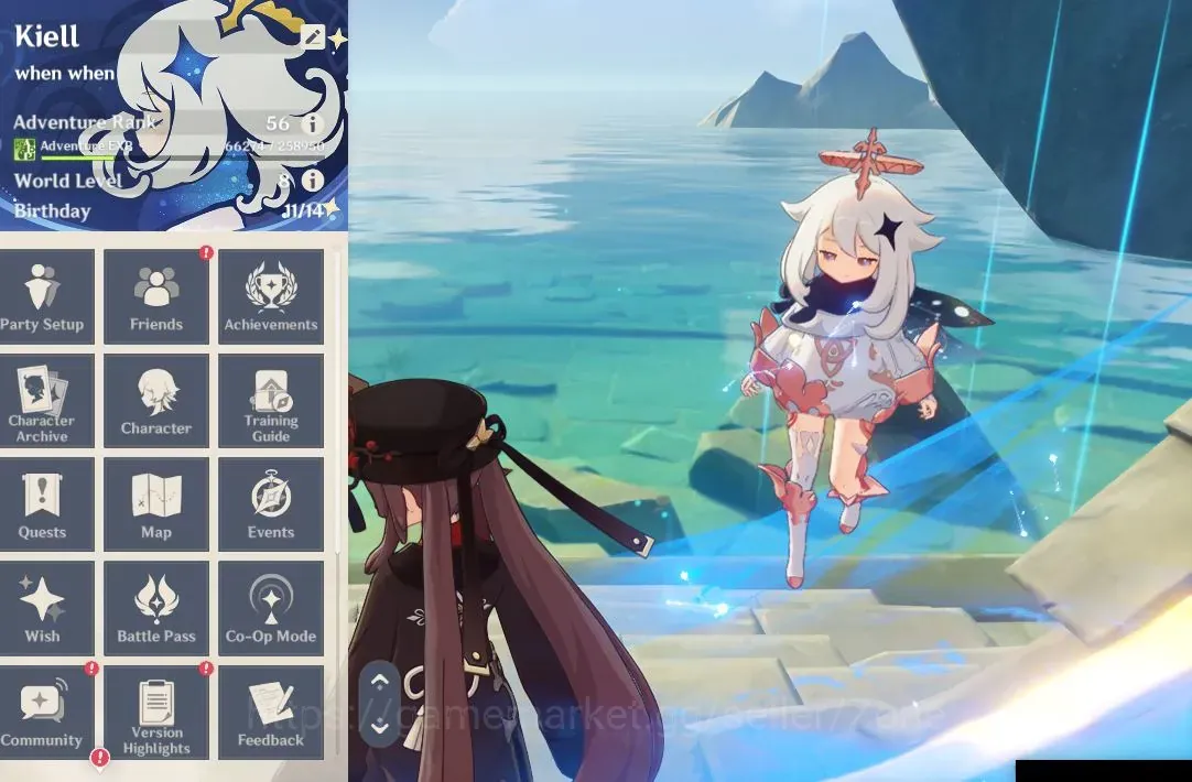 Genshin Impact Accounts Others ASIA|AR 56|8 Limited Char+ 4 5*Wep|Premium Neuvilette(Furina, Citlali,Columbina, Mualani 1
