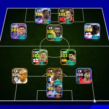 eFootball Accounts Legends & Iconic Players Android|BigTime Marcel Desailly,Roberto Carlos,Epic Pele,Xabi A,Ilhan