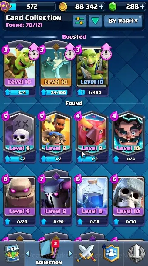 Clash Royale Accounts Lvl 572|Trophy 4401|KTL 10|Card 70/121|1 Hero,4 EV image 14