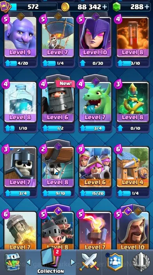 Clash Royale Accounts Lvl 572|Trophy 4401|KTL 10|Card 70/121|1 Hero,4 EV image 15