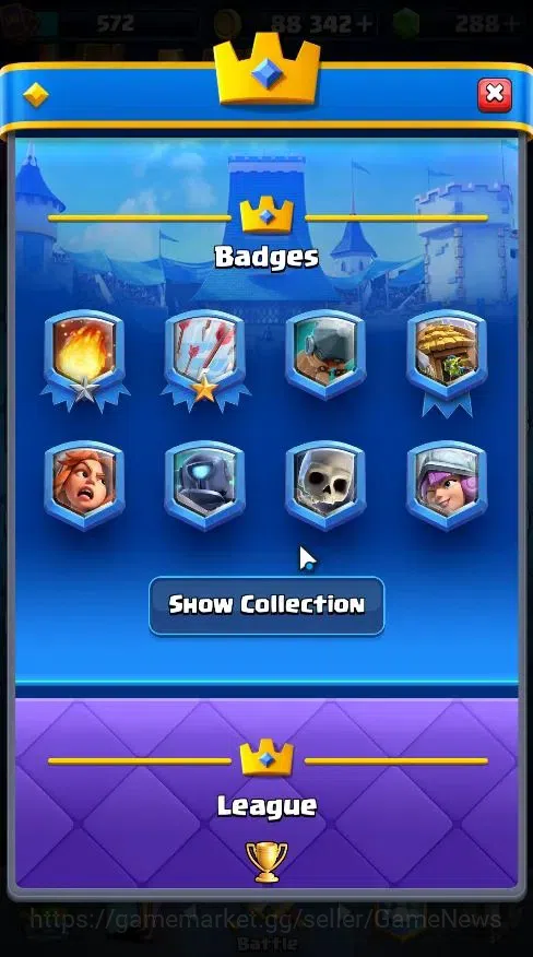 Clash Royale Accounts Lvl 572|Trophy 4401|KTL 10|Card 70/121|1 Hero,4 EV image 4