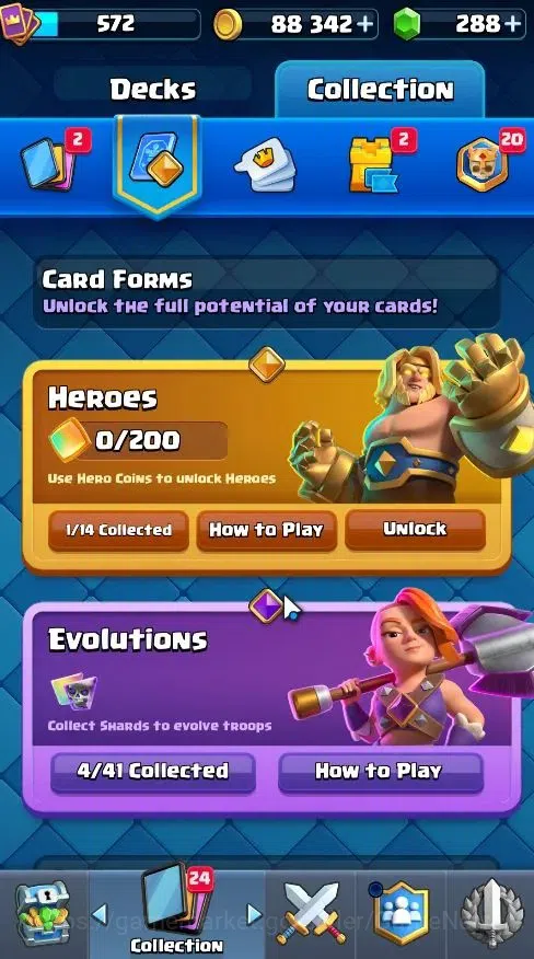 Clash Royale Accounts Lvl 572|Trophy 4401|KTL 10|Card 70/121|1 Hero,4 EV image 8