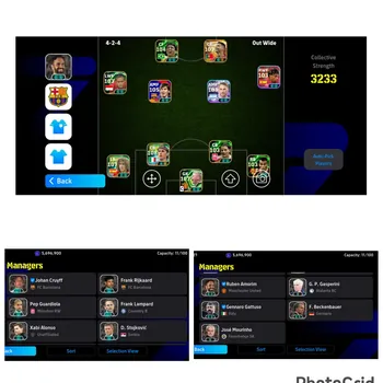 eFootball Accounts High-End 48 - 11 Manager Booster  Collective 3233 Ronaldo × Messi × Yamal × Max Allister ×Puyol×Fablo