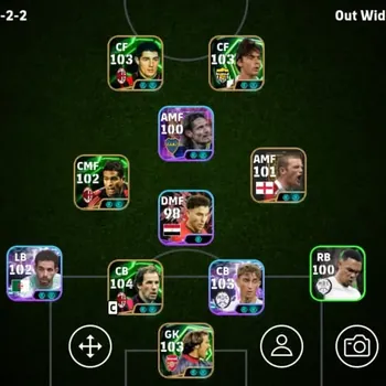 eFootball Accounts Legends & Iconic Players Mobile|PW 3152|Epic Inzaghi,Rooney,Baresi,Massaro,Showtime