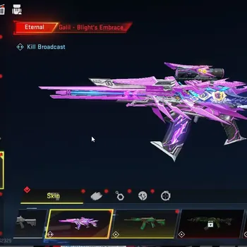 Blood Strike Accounts Collab Skin Asia|Eternal Galil Blight Embrance Lv2+Collab Lucha Strike Mr Iguana|2 Ultra [Ethan
