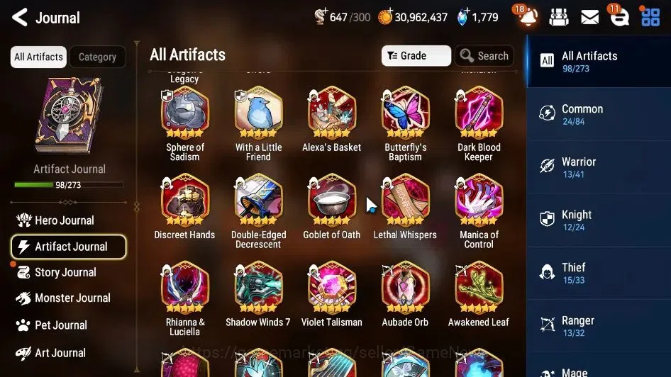 Epic Seven Accounts GLOBAL Unverif|New Era|17 ML(Salome,LOTScales,LC B image 12
