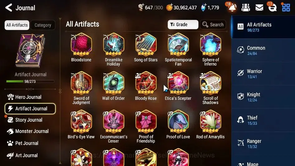 Epic Seven Accounts GLOBAL Unverif|New Era|17 ML(Salome,LOTScales,LC B image 13