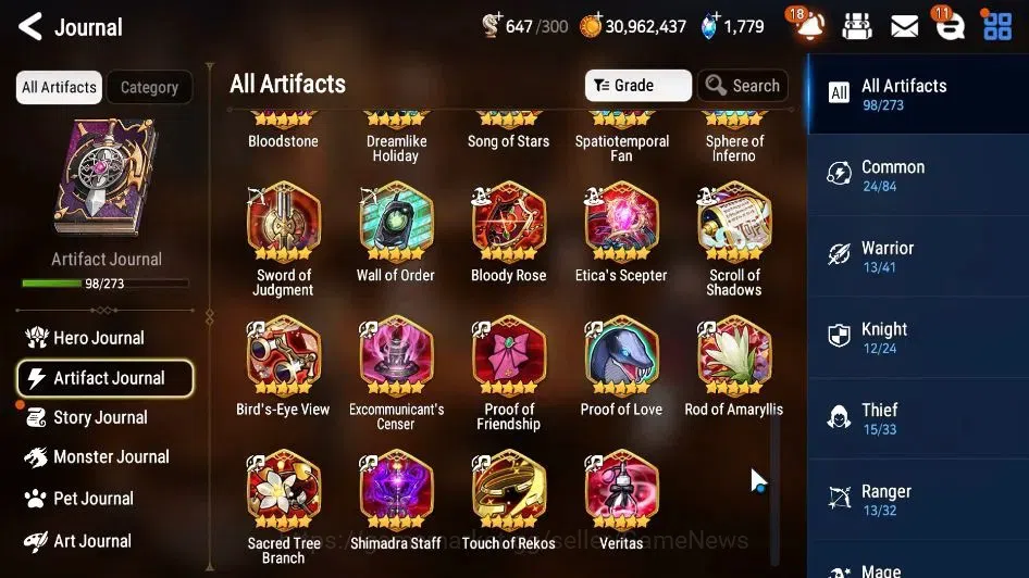 Epic Seven Accounts GLOBAL Unverif|New Era|17 ML(Salome,LOTScales,LC B image 14