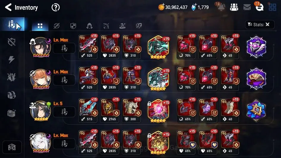 Epic Seven Accounts GLOBAL Unverif|New Era|17 ML(Salome,LOTScales,LC B image 15