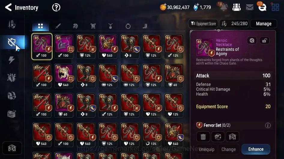 Epic Seven Accounts GLOBAL Unverif|New Era|17 ML(Salome,LOTScales,LC B image 16