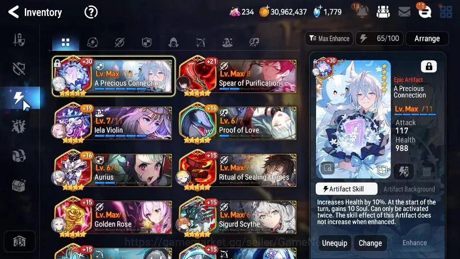 Epic Seven Accounts GLOBAL Unverif|New Era|17 ML(Salome,LOTScales,LC B image 17