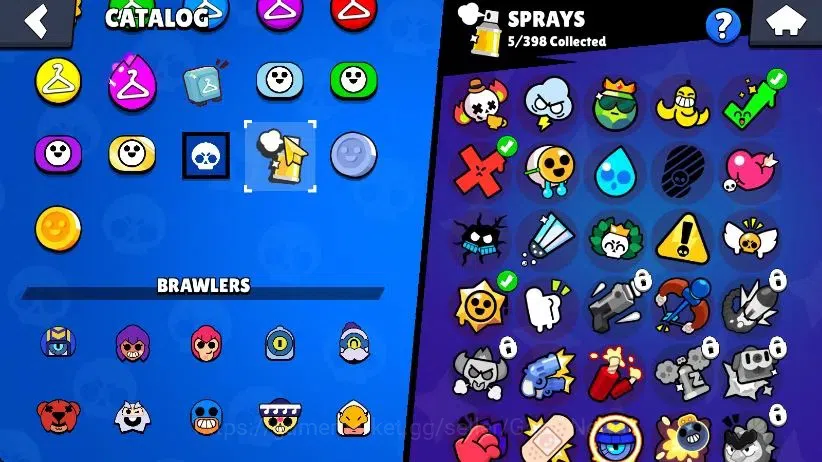 Brawl Stars Accounts 1012 Trophy|15 Brawler 4 Max Lvl [Lily,Edgar,Bo,Shelly]|1Myth Skins [Starr Patrol Juju] 1Epic [Amazing 14