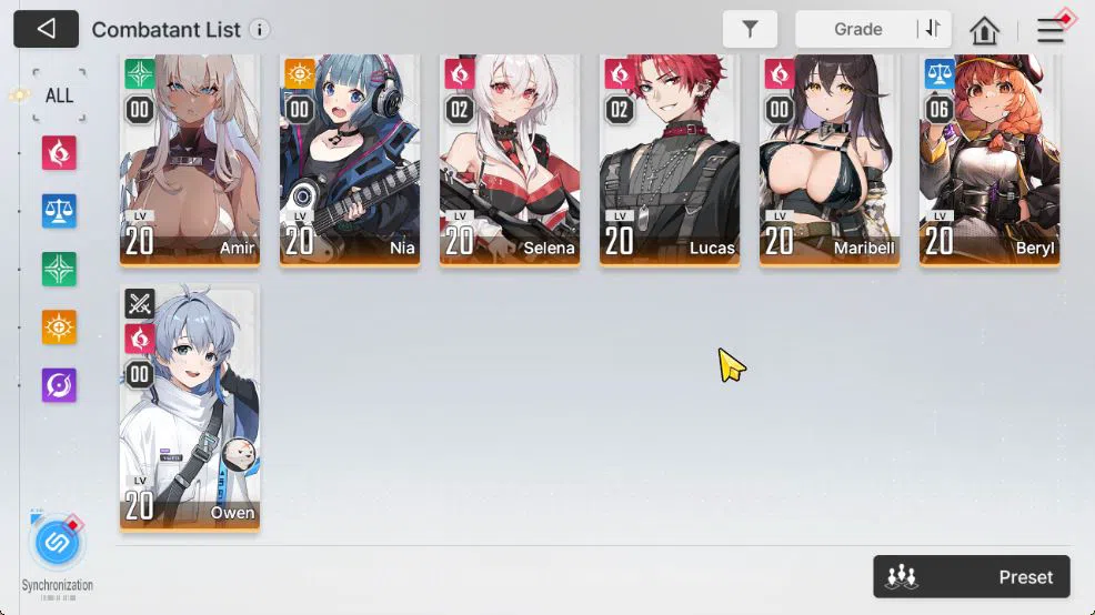 Chaos Zero Nightmare Accounts GLOBAL Lv 41|8 SSR[Diana,ChizuruM2,Yuki,Haru,Magna image 4