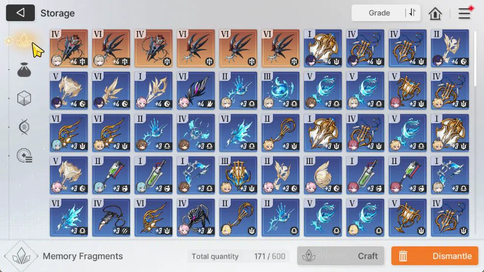 Chaos Zero Nightmare Accounts GLOBAL Lv 41|8 SSR[Diana,ChizuruM2,Yuki,Haru,Magna image 8