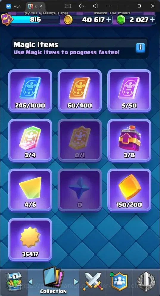 Clash Royale Accounts Global |CL 816|KTL 11|Trophy 5016|90 Cards|1 Hero| image 12
