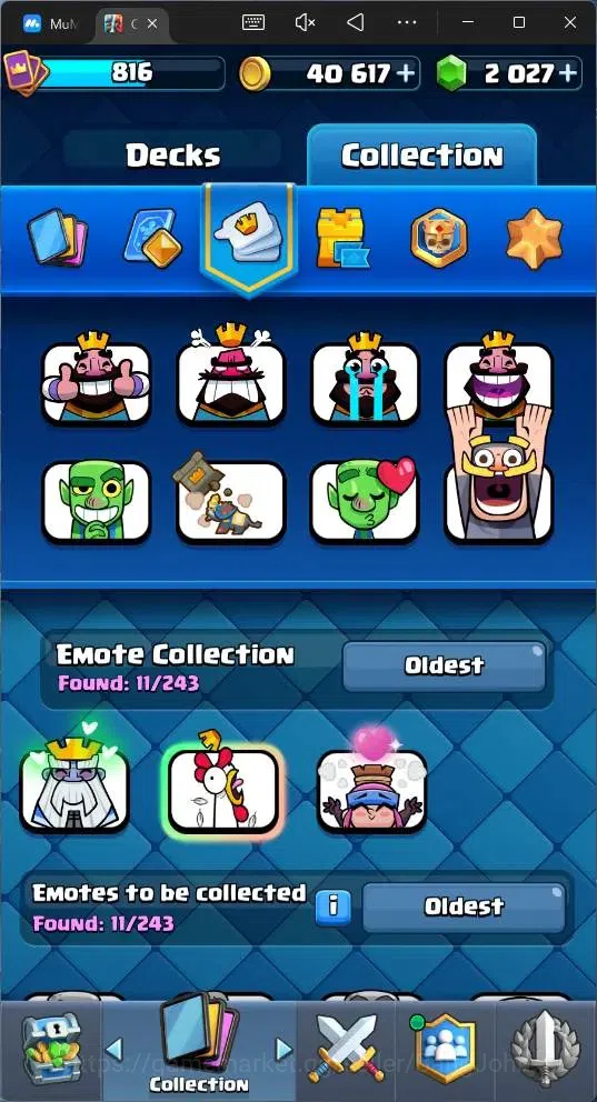 Clash Royale Accounts Global |CL 816|KTL 11|Trophy 5016|90 Cards|1 Hero| image 13