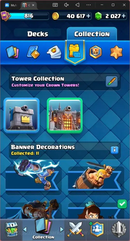 Clash Royale Accounts Global |CL 816|KTL 11|Trophy 5016|90 Cards|1 Hero| image 14