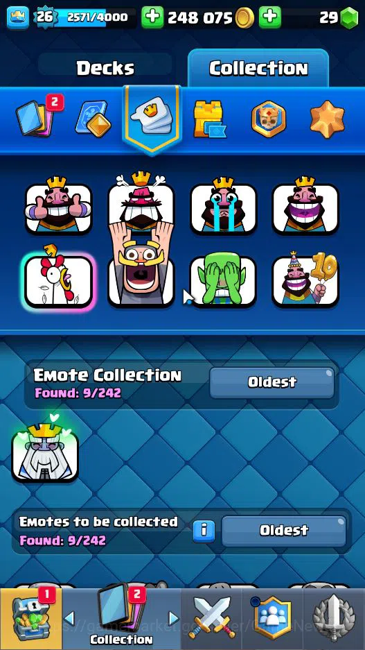 Clash Royale Accounts Lv 26|Trophy 4046|KTL 10|Limited Skin|Card 79|1 HE image 12