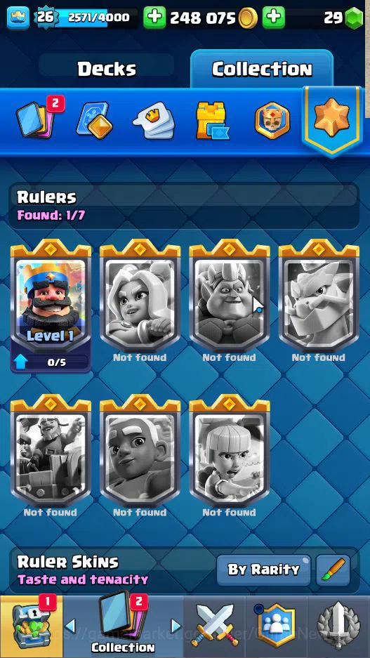 Clash Royale Accounts Lv 26|Trophy 4046|KTL 10|Limited Skin|Card 79|1 HE image 16