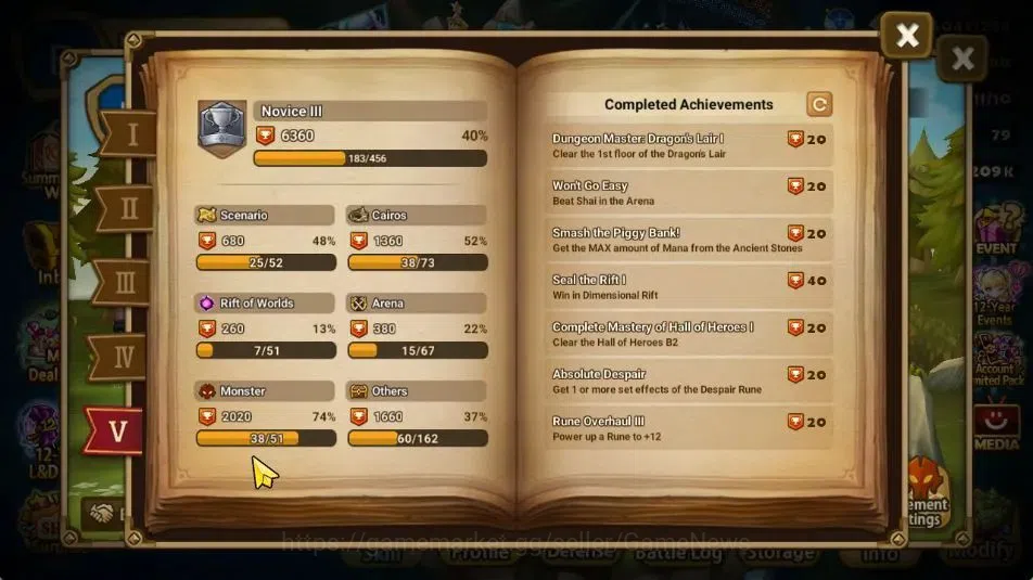 Summoners War: Sky Arena Accounts Starter GLOBAL Lv 37|Starter|1 LD [Talisman]|17 Total NB5[Juno,Masha,Oliver,Etc]+46 7