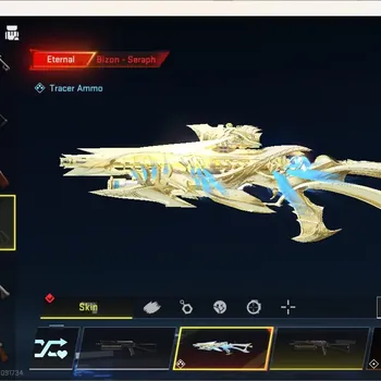 Blood Strike Accounts Others ASIA | 1 Eternal Gun Bizon Seraph|1 Ultra Melee: Lightblade-Dark Force|1 OPM Gun|1 Enzo