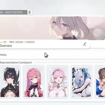 Chaos Zero Nightmare Accounts Global|Lv 55|8SSR 1Limited (Rossweisse M2,Narja M1,Tenebria,Etc)4 Selector on|Rate