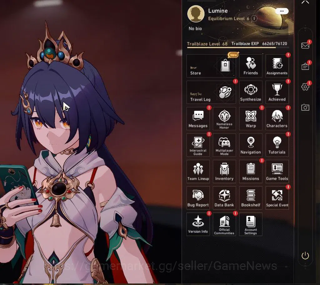 Honkai Star Rail Accounts Asia|TL 68|1,2K SJ|12 Limited|Casto+Sign,Saber,Pha image 13