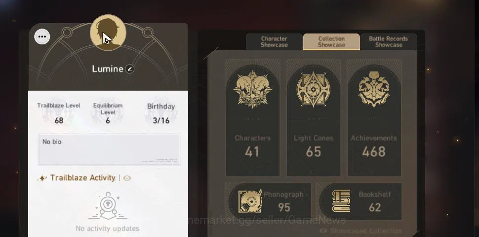 Honkai Star Rail Accounts Asia|TL 68|1,2K SJ|12 Limited|Casto+Sign,Saber,Pha image 2