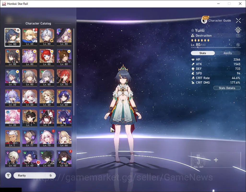 Honkai Star Rail Accounts Asia|TL 68|1,2K SJ|12 Limited|Casto+Sign,Saber,Pha image 3