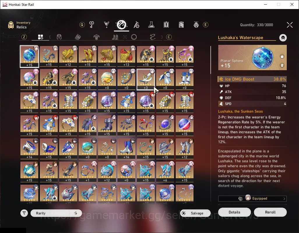 Honkai Star Rail Accounts Asia|TL 68|1,2K SJ|12 Limited|Casto+Sign,Saber,Pha image 6