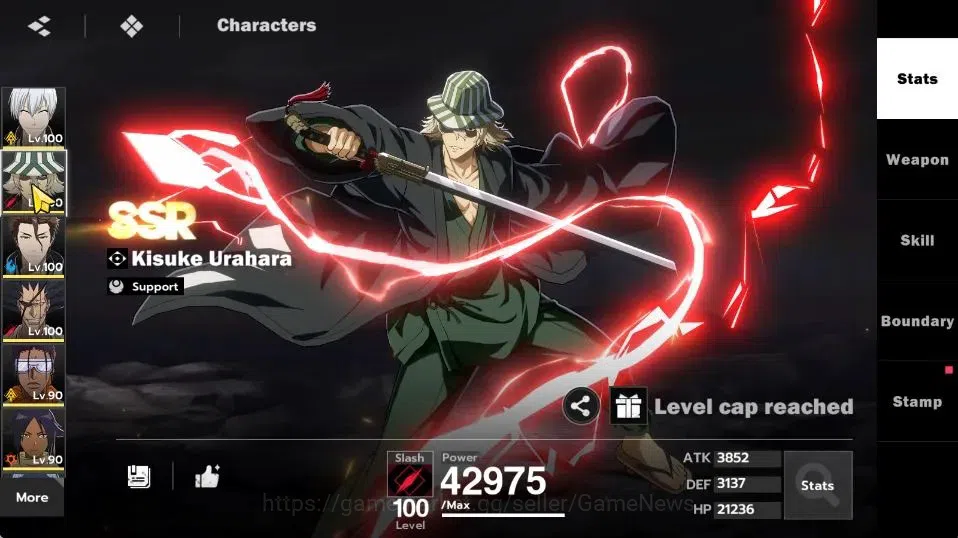 BLEACH: Soul Resonance Accounts NuverseSEA|Lv73|11SSR [(AizenB1,KisukeB2,Szayela,K image 6