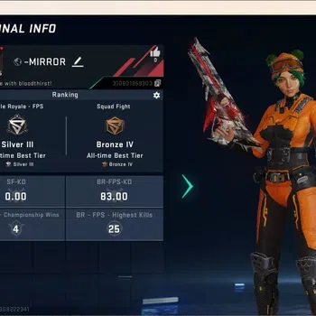 Blood Strike Accounts Others ASIA | 1 Ultra Melee: Katar-Selachian | 1 Eternal Gun: MP5-Bloodrift Lv1 | Check SS BS3016B